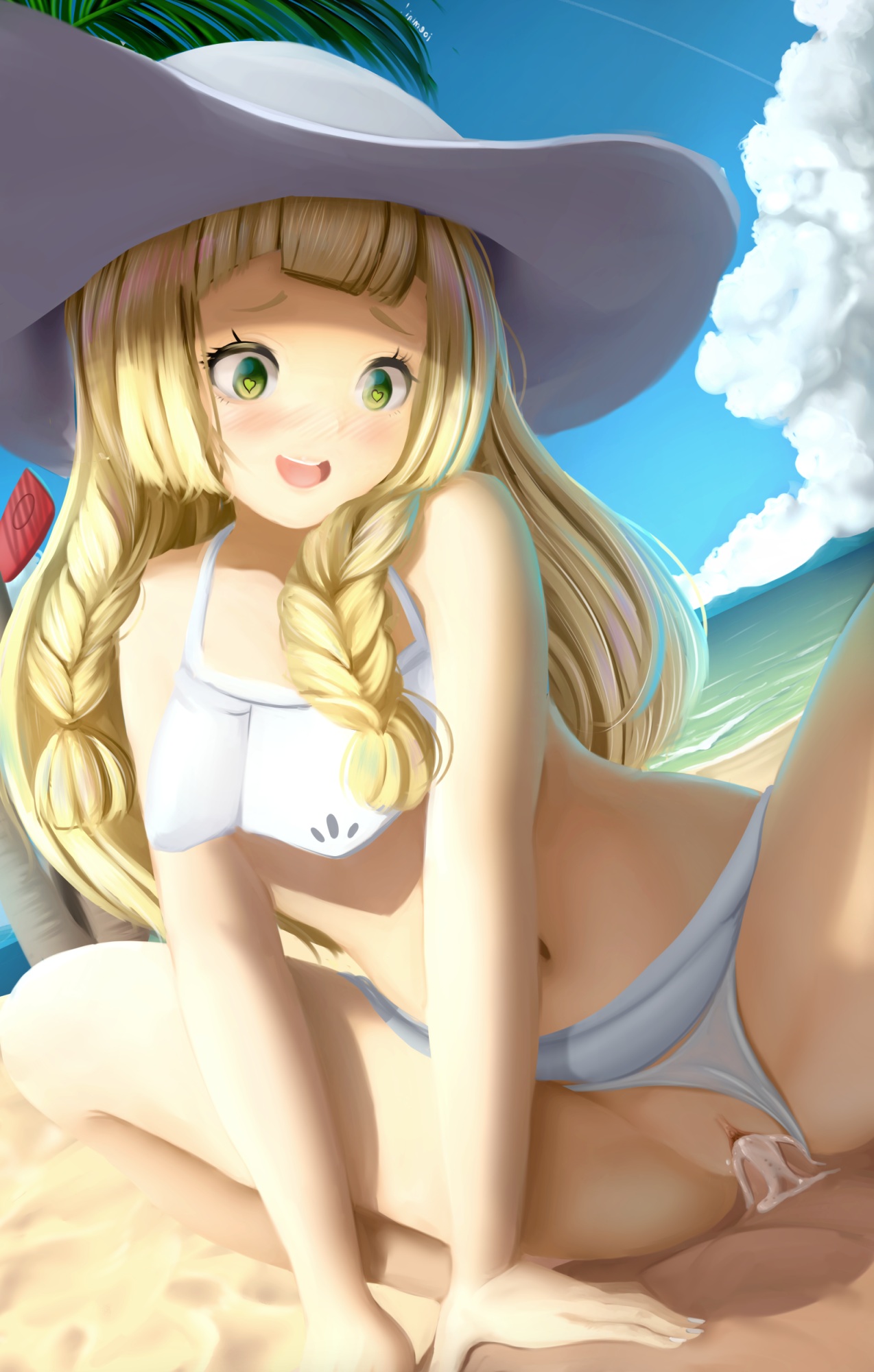 Dkoro Pokemon Pokemon Sm Lillie Pokemon Bikini Cum Panty